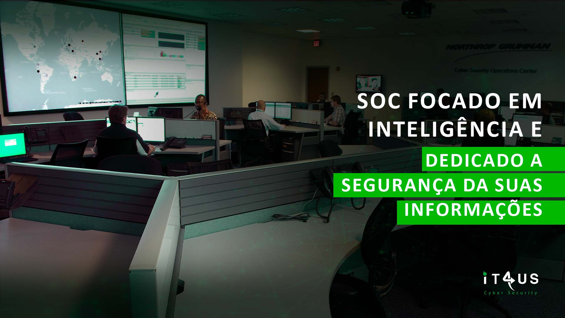 SOC focado em inteligência e dedicado a segurança da suas informações